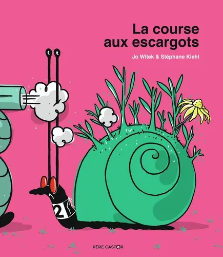 La course aux escargots, album 3-6 ans, Jo Witek et illustrations Stéphane Kielh